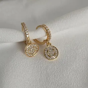 Argola Zirconia Delicsada