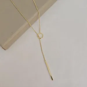 Colar Longo Gravatinha