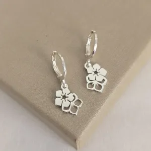 Argola Prata Minimalista