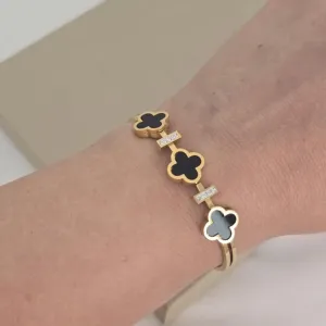 Bracelete Vancleef Zircônia