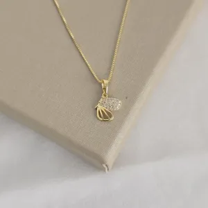 Colar Delicado Zircônia