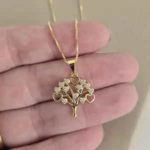 Colar Delicado Zircônia