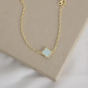 Pulseira Vancleef banhado Ouro18k