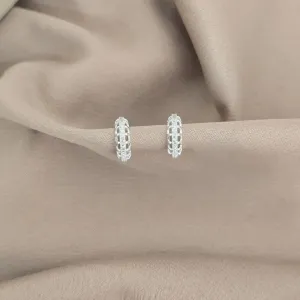 Argola Delicada Zirconia