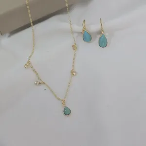 Conjunto Gota Pedra