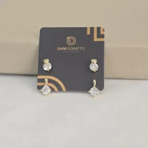 Mix de Brincos Zircônia