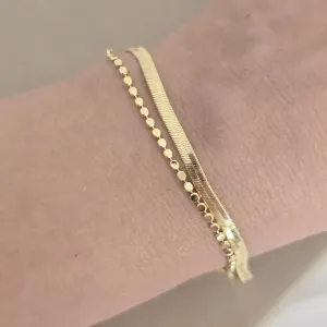 Pulseira Dupla Delicada