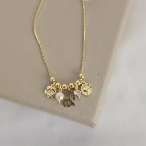 Pulseira Pingentes Variados