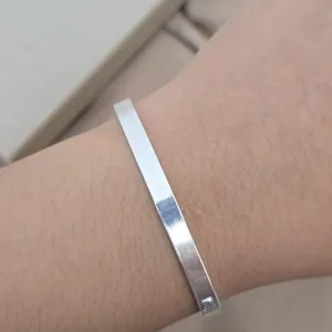 Bracelete Liso Orgânico