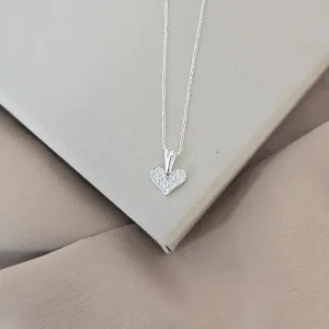 Colar Delicado Coração Zircônia