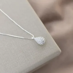 Colar Gota Zircônia