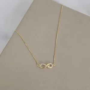 Colar Infinito Zircônia