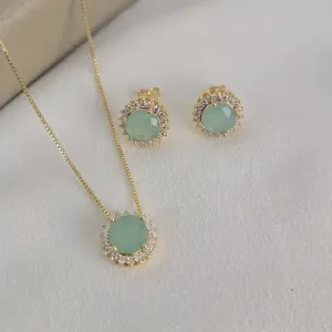 Conjunto Delicado Pedra