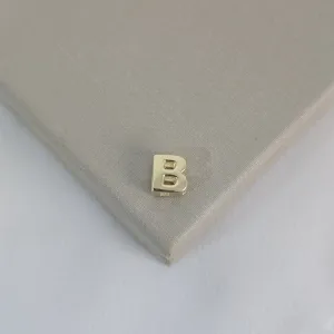 Pingente Letra B banhada ouro 18k