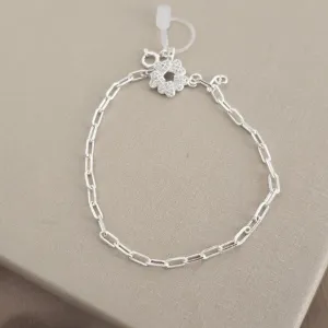 Pulseira Delicada Detalhe Coração