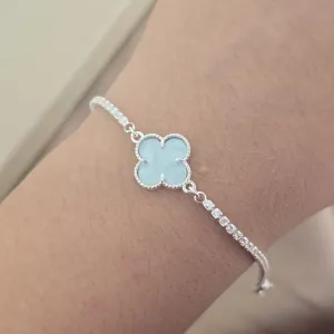 Pulseira Vancleef Verde Claro