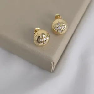 Brinco Circular Delicado Zircônia
