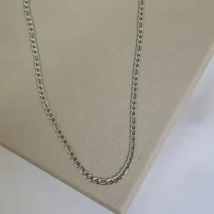 Colar Masculino 3 Elo Fino