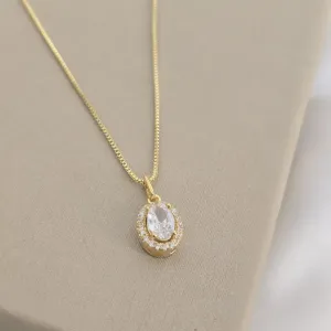 Colar Delicado Zircônia