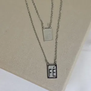 Colar Masculino - Escapulário Aço Inox