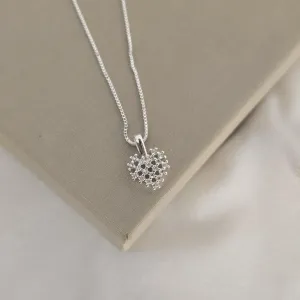 Conjunto Delicado Coração Zircônia