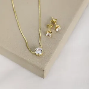 Conjunto Ponto de Luz Zircônia