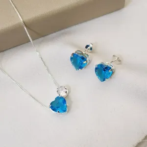 Conjunto Coração Zircônia