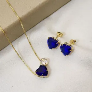 Conjunto Coração Zircônia