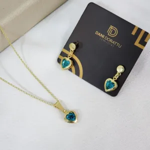 Conjunto Delicado Coração