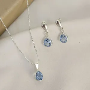 Conjunto Gota - Azul Claro