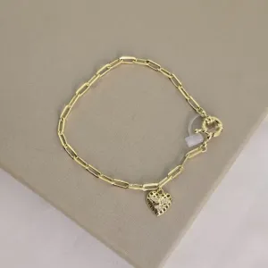 Pulseira Delicada Coração