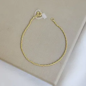 Pulseira Delicada Torcida