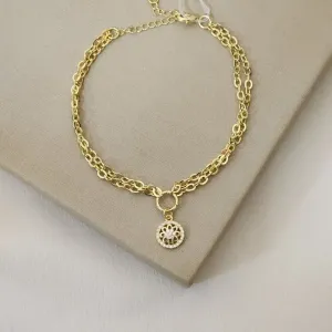 Pulseira Delicada Zircônia