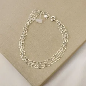 Pulseira Dupla Corações Pequenos