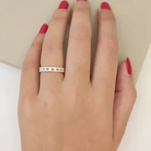 Anel Zirconia