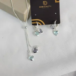 Conjunto Gravatinha de Corações