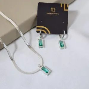 Conjunto Pedra Corrente Fita