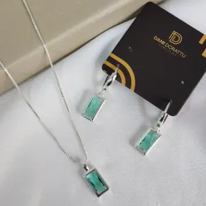 Conjunto Pedra Corrente Veneziana