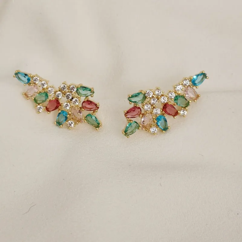 BRINCO EARCUFF DE ZIRCONIA