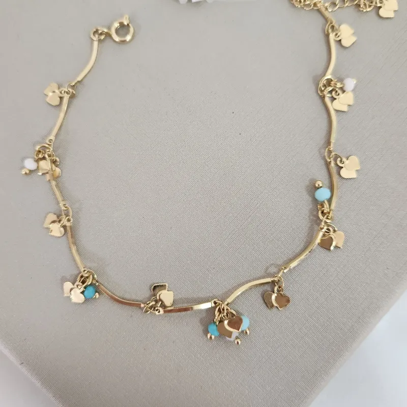 TORNOZELEIRA DE CRISTAL