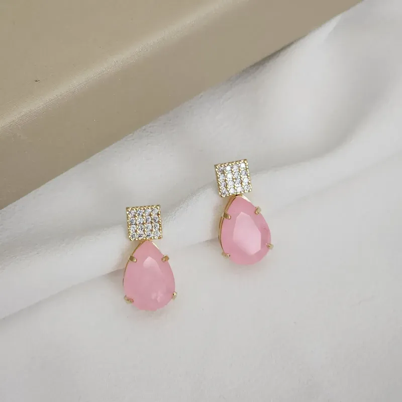 BRINCO PEDRA COM ZIRCONIA