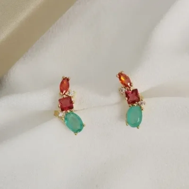 BRINCO EARCUFF | ZIRCONIA COLORIDA