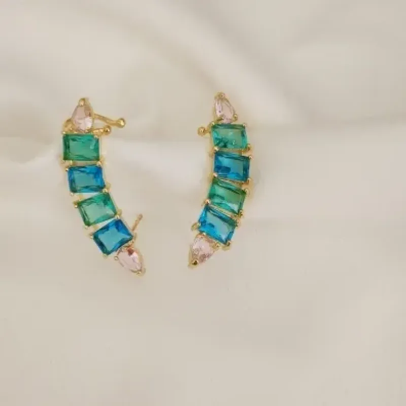 BRINCO EARCUFF ZIRCONIA