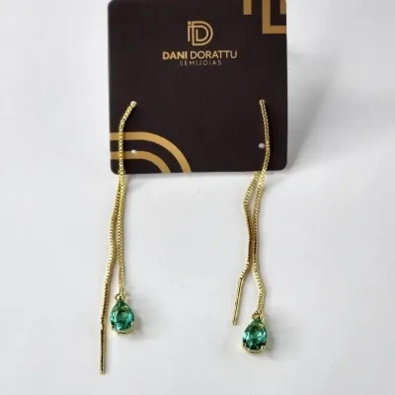 BRINCO EARLINE ZIRCÔNIA