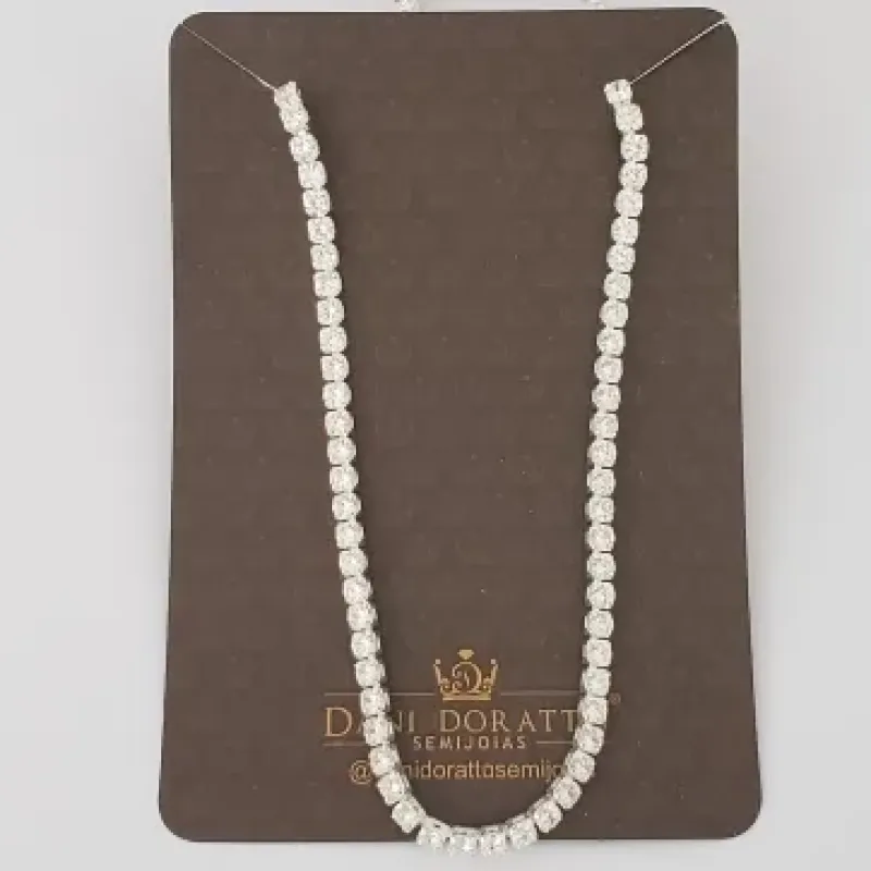 COLAR CHOKER ZIRCONIA