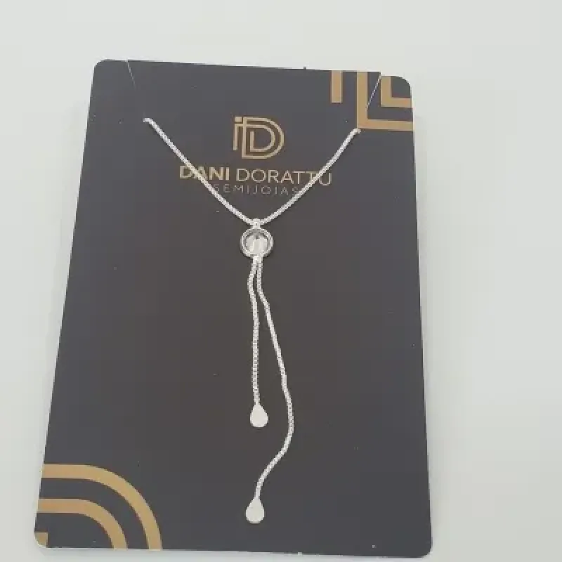 COLAR PONTO DE LUZ COM PENDENTE