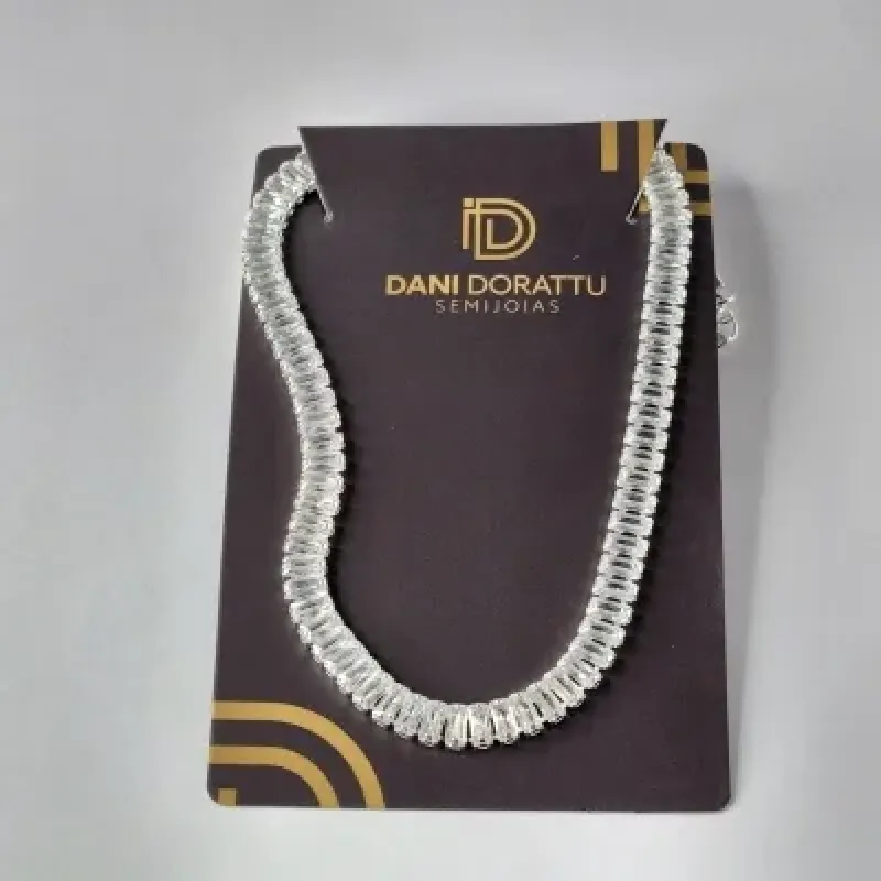 COLAR RIVIEIRA NAVETE COM ZIRCONIA 
