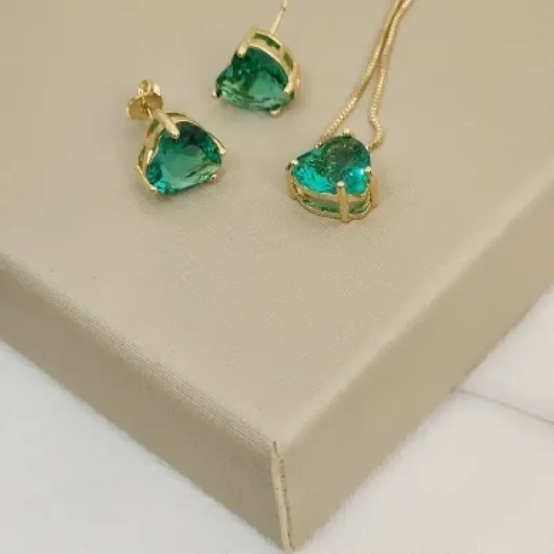 CONJUNTO COM PEDRA