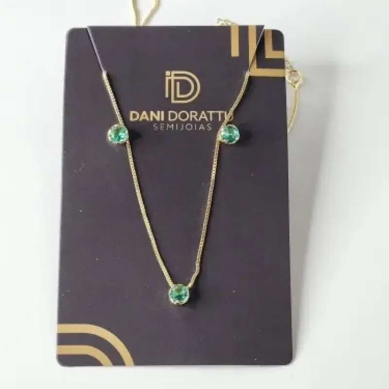 CONJUNTO ZIRCÔNIA PEQUENO