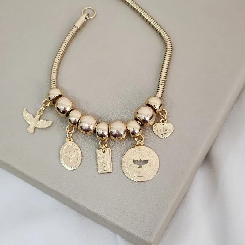 Pulseira com berloques